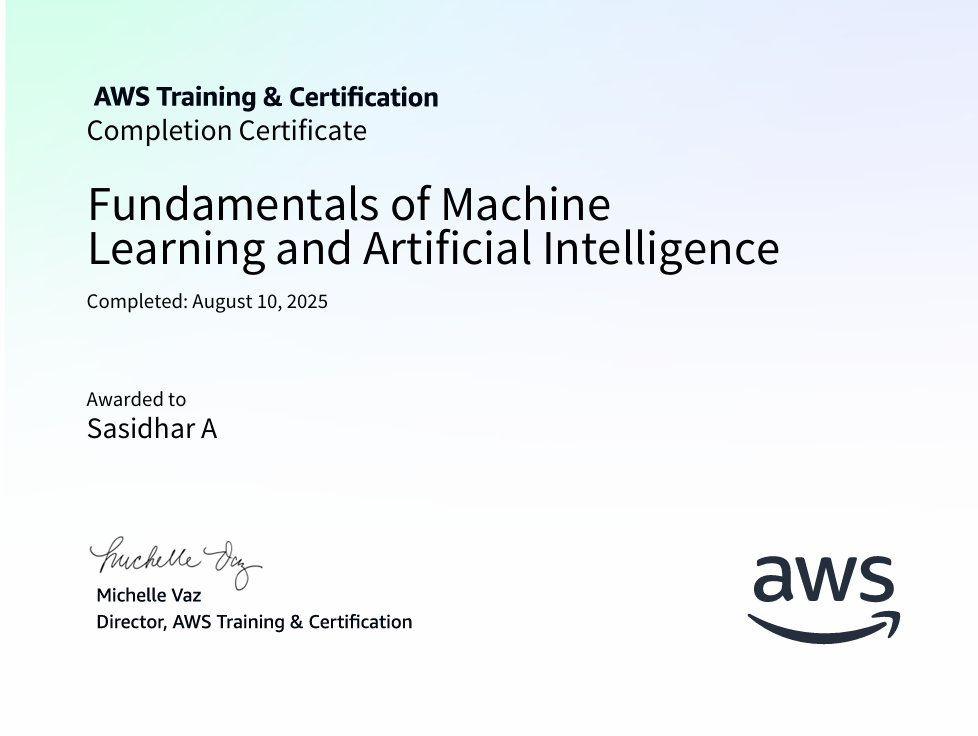 AI for Everyone certificate